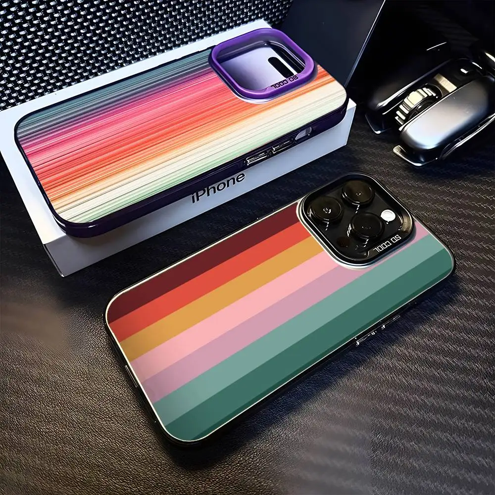 

S-Smith F-Fashion Paul Phone Case For iPhone 16,15,14,13,12,11,Mini,Pro,MAX Purple Matte Shockproof Cover
