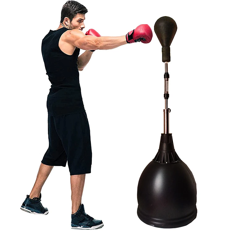 Erwachsene höhenverstellbarer freistehender Reflex-Stanzball für Boxen