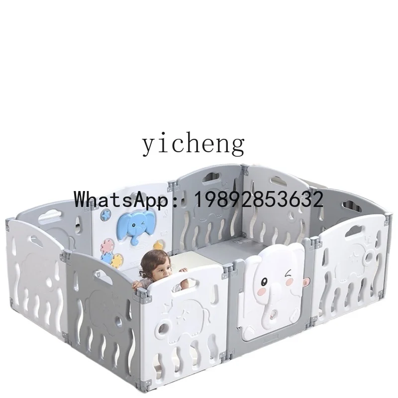 AG لعبة سياج قابلة للطي للأطفال الصغار حصيرة زحف واقية للأطفال الصغار خالية من التركيب