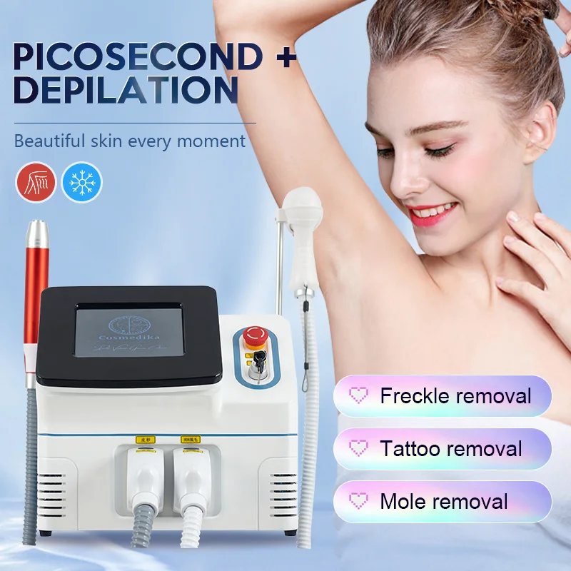 

Multifunctional Laser Machine Diode Laser Hair Removal Tattoo Washing Factoy Price for Commercial