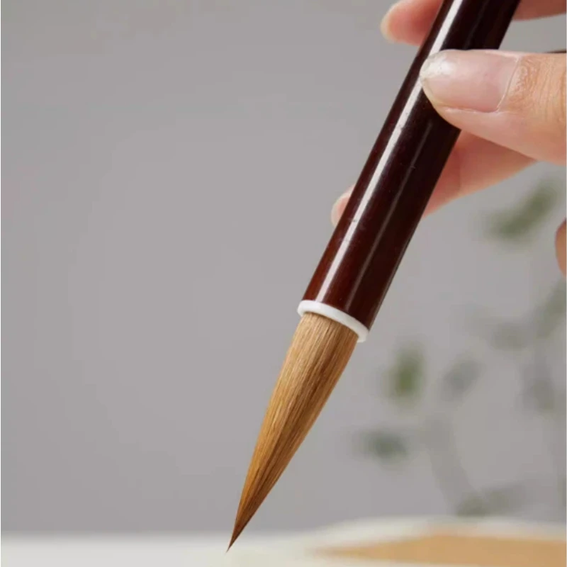

High End Weasel Hair Calligraphy Brushes Regular Script Running Script Brush Chinese Painting Landscape Flower Brid Brush Pen