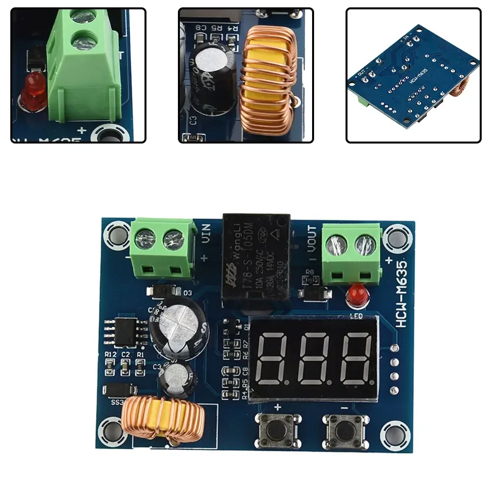 

0.1V 57*42*19mm Accessory Board Battery Protection Module 12-36V Over-discharge Low Voltage Disconnect Protection
