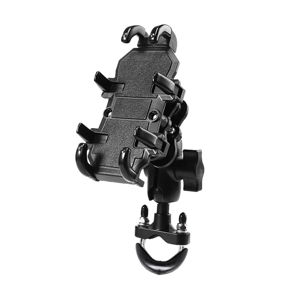 AliExpress Motorcycle Phone Holder shock absorption anti-vibration mobile phone stand electric bike riding, food delivery navigation stand