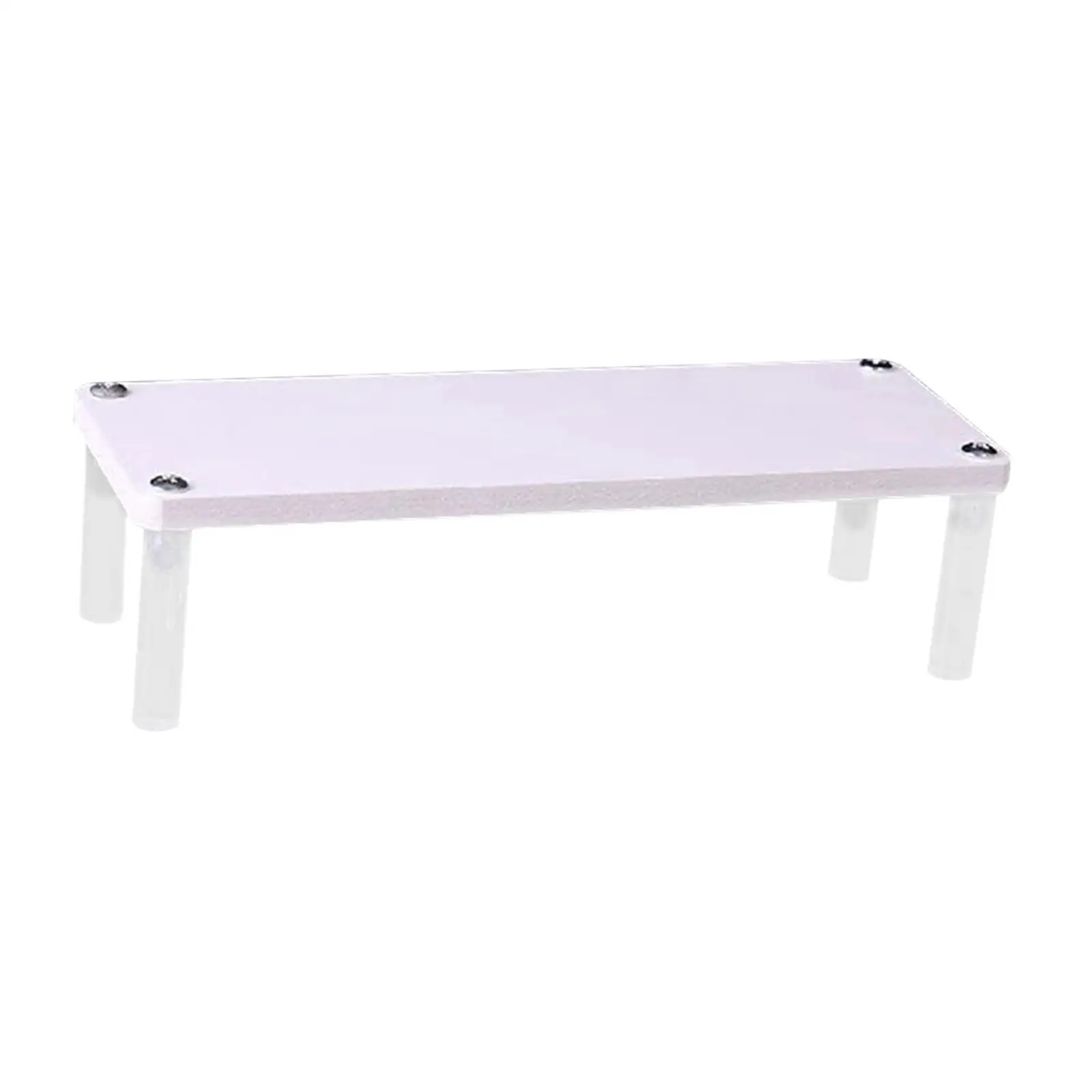 Versatile Acrylic Wood Display Riser for Jewelry Perfume Cosmetic Showcase Stand for Market Booth Display