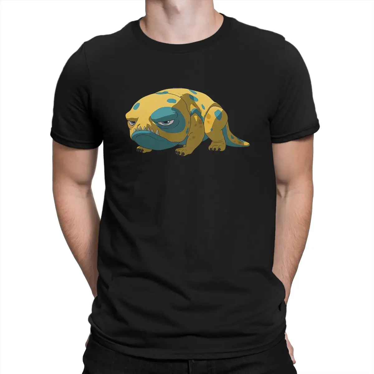 

T-The Dragon Prince Cartoon Creative TShirt for Men Unhappy Round Collar Basic T Shirt Distinctive Birthday Gifts Tops