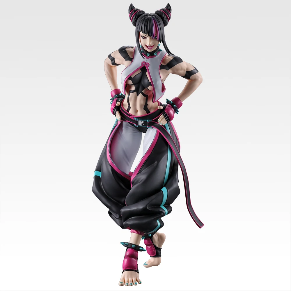 Op voorraad Originele Bandai Ichiban Kuji Street Fighter 6 Juri Han Blanka Akuma Figuur Anime Model Speelgoed