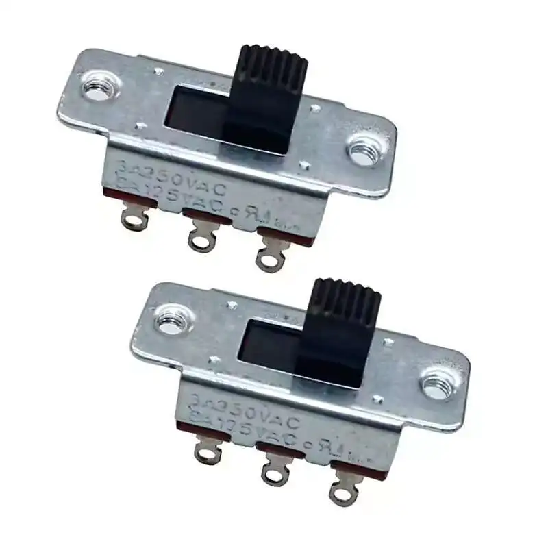ZE-209-22 DPDT ON-ON Mini 6-контактный с черной ручкой высоты, ползунковый переключатель управления обратным направлением для вентилятора Ceig