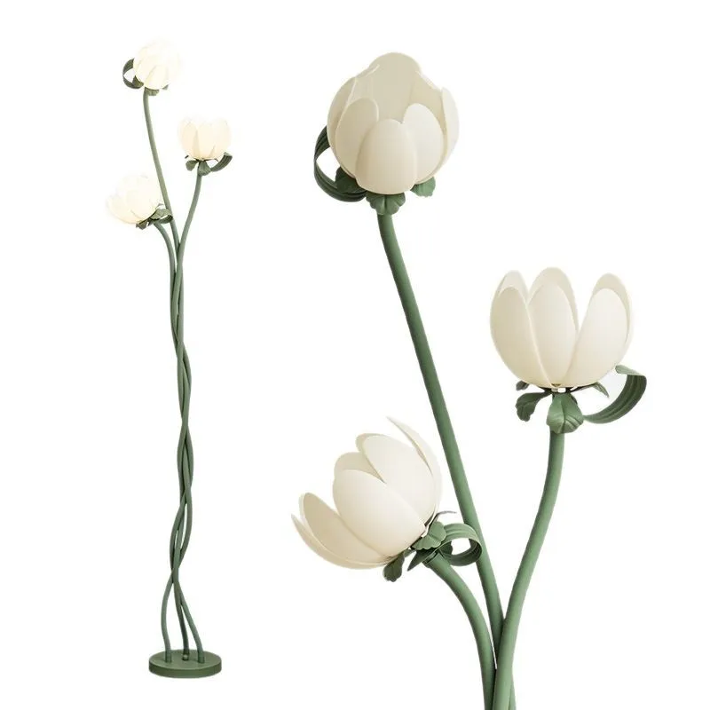 

Modern simplicity, ambient light next to the sofa in the living room, vertical lighting in the bedroom