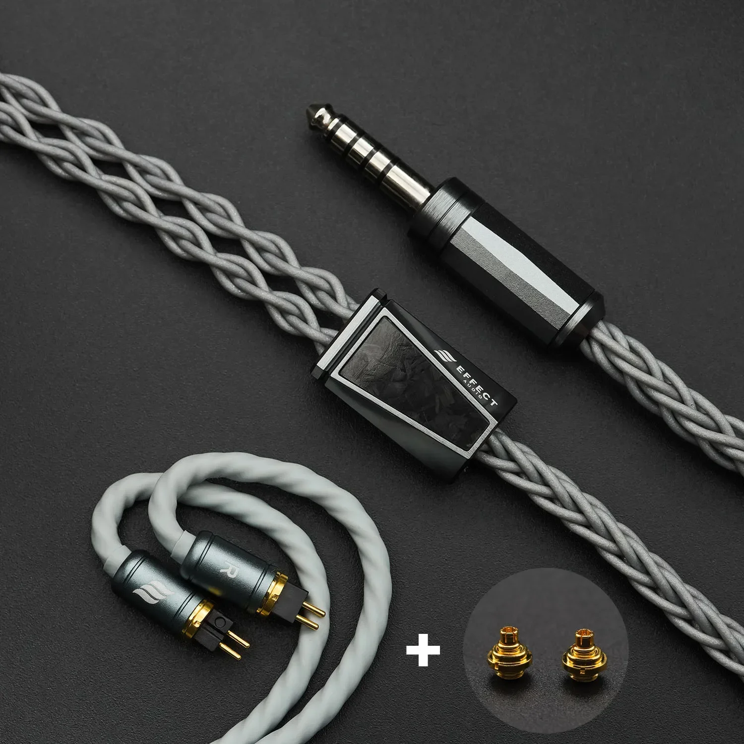 Effect Audio Signature Series Eros S Earphone ConX 2Pin 0.78 / MMCX Cable Connector With Swappable Termination Plugs 2.5/3.5/4.4