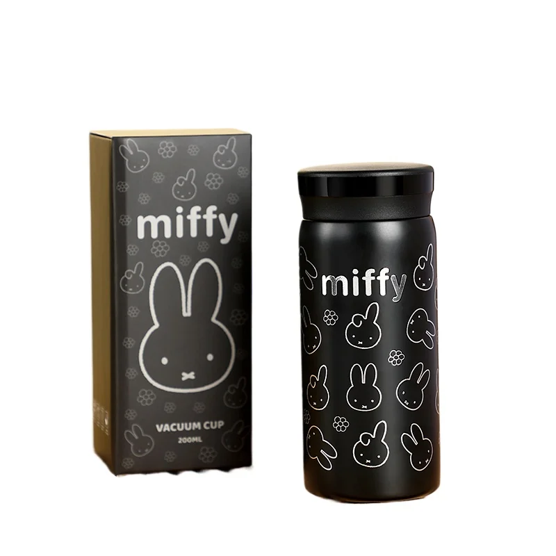 2025 جديد Kawaii ميفي أرنب الفولاذ المقاوم للصدأ كوب معزول الكرتون المحمولة جيب صغير كوب مهرجان الأطفال هدية #5