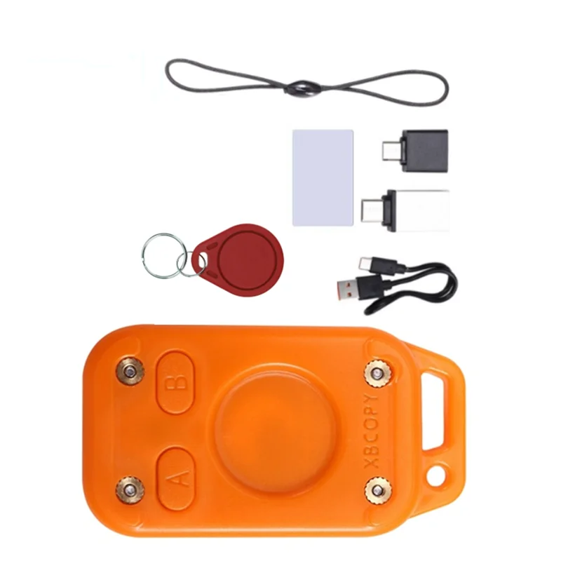 【VENDA RÁPIDA】Reparar Chameleon V2.0 125Khz 13.56Mhz Leitor Emulador RFID 1CUID Chaveiro + 1UID Cartão Branco Chameleon Ultra Duplicato