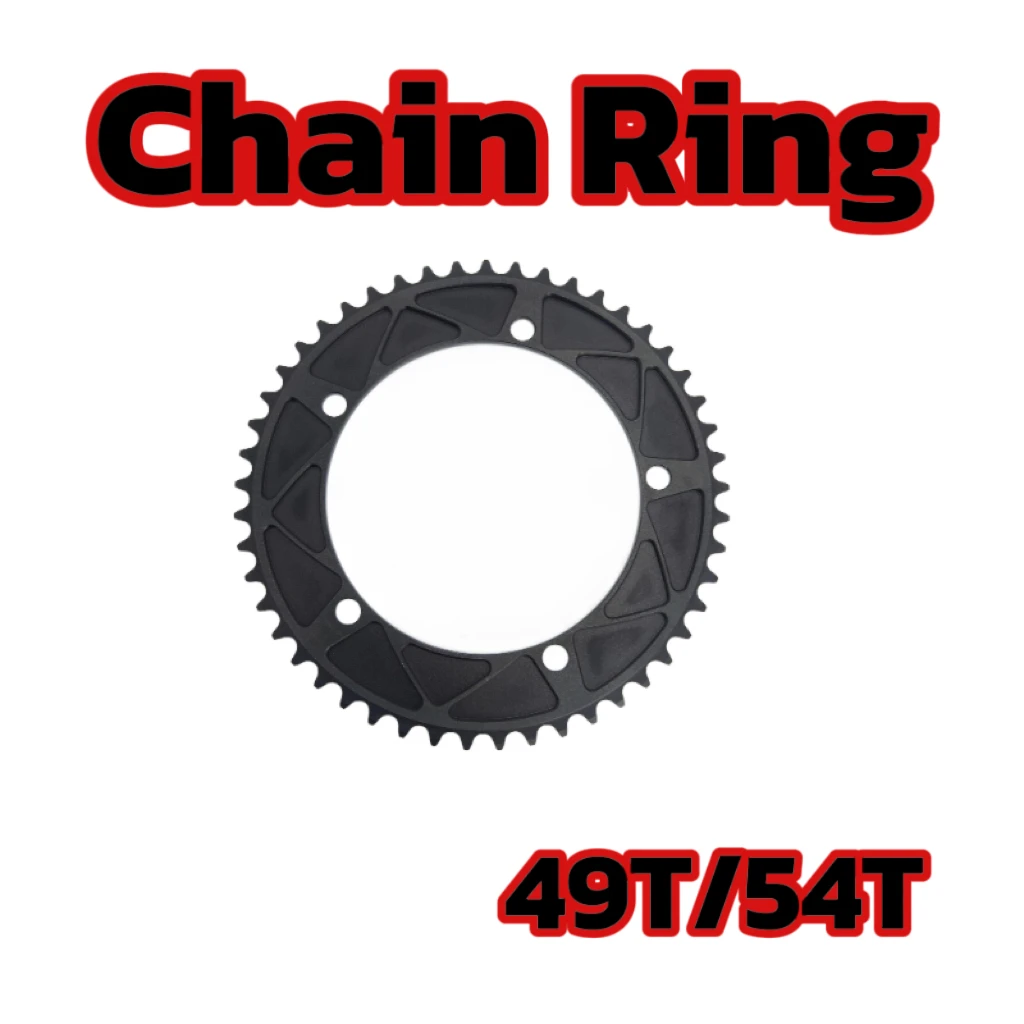 

49T Chain Ring Durable Chainwheel Lightweight MTB Bicycle Aluminum Alloy Mountain Bike Chainring BCD144 In-Line Bicycle Parts