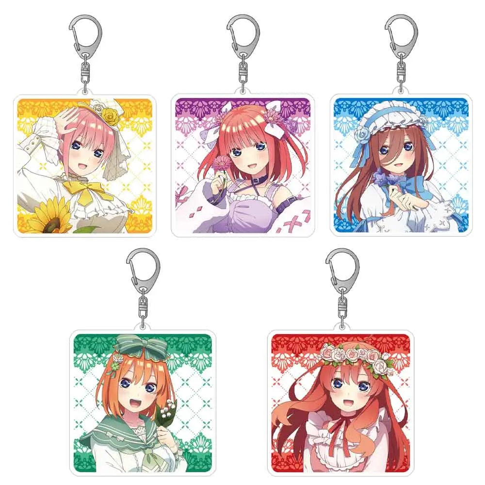 Loen Store The Quintessential Quintuplets Official Ichika Nakano Lolita Fashion Acrylic keychain Bag pendant  birthday gift sale