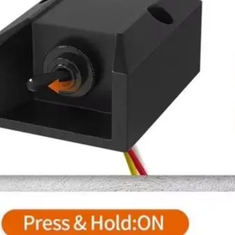 Black 3-Wire Liftgate Switch 264346 Waterproof OEM Replacement Control Button For Box Truck Trailer Tail Gate Electrical Outlet