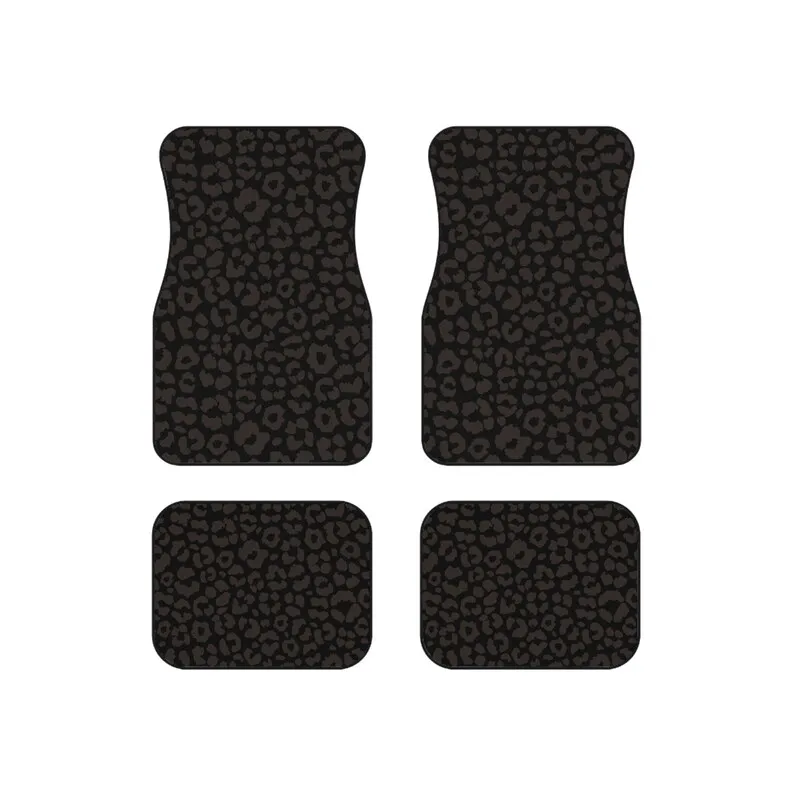 Subtle cheetah print Car Mats Set of 4. Girly car accessories. Cheetah, leopard print car mats. Cute car floor mats.