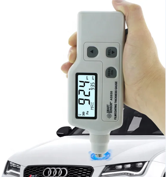 Mini LCD Car Paint Thickness Detector Coating Thickness Gauge