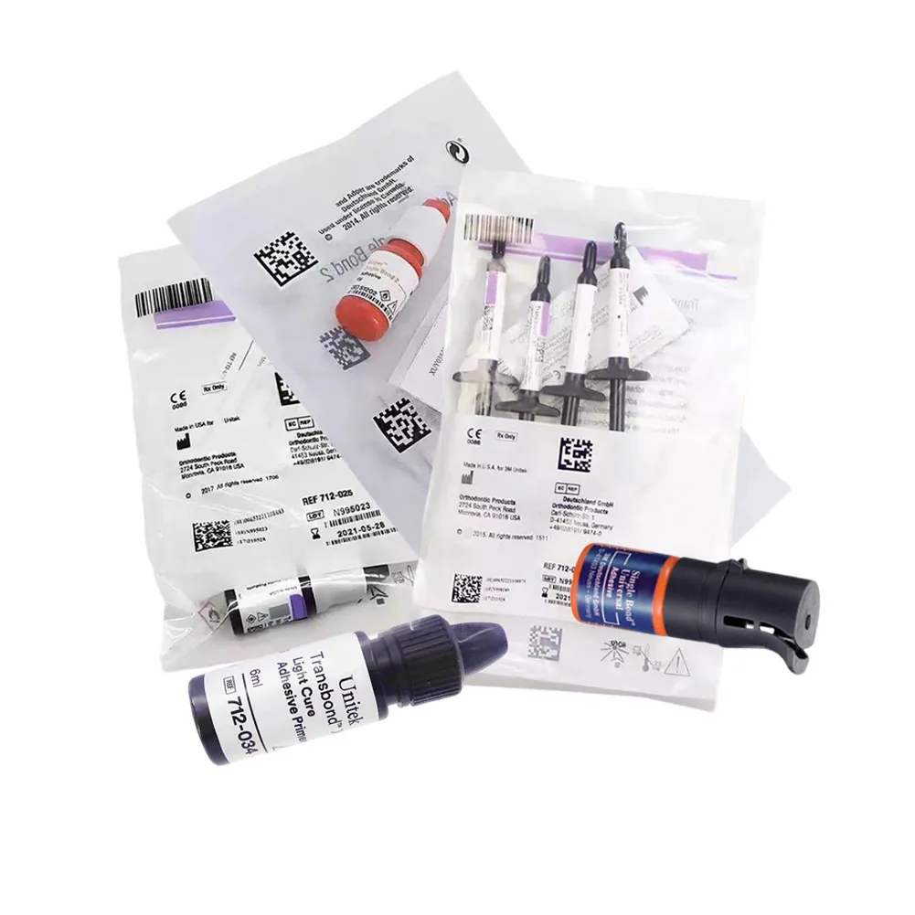 

Multi-types Dental Bonding Adhesive 51202/41282/712 Composite Resin Orthodontic Unitek Transbond MIP Light Cure Adhesive Primer