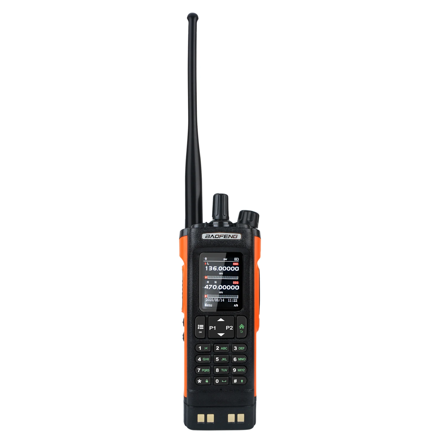 Baofeng DM-32 DMR Digitial GPS Walkie Talkie 8W 144/430MHz VHF UHF 2M 70CM Amateur Air Band Rx Radio DM-32UV image 3