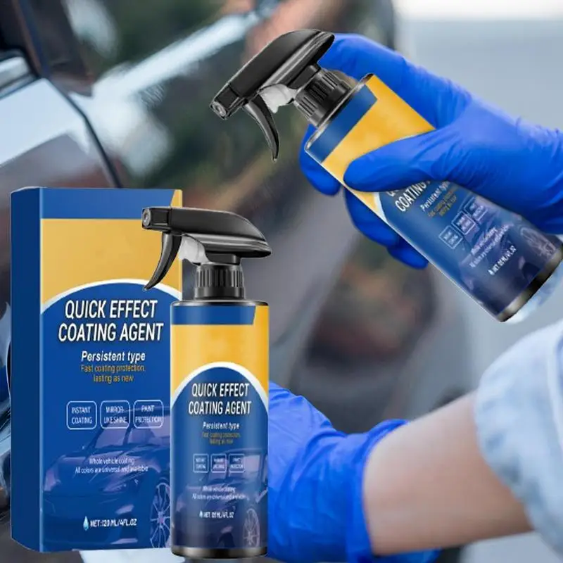 High Protection Car Coating Spray Multi-Functional Coating Renewal Agent 120ml Coating Agent Spray High Protection Quick Car