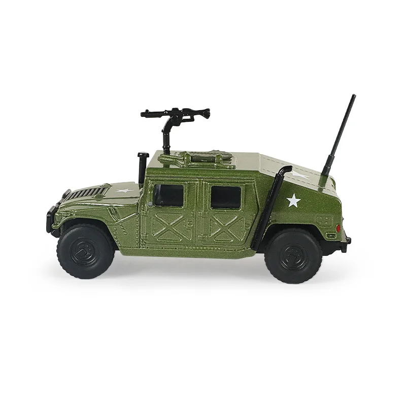 Tactical Military Model World War II Hummer H1 WILLYS GP Military Vehicles Alloy Car Model For Kids Toys Gifts Collection