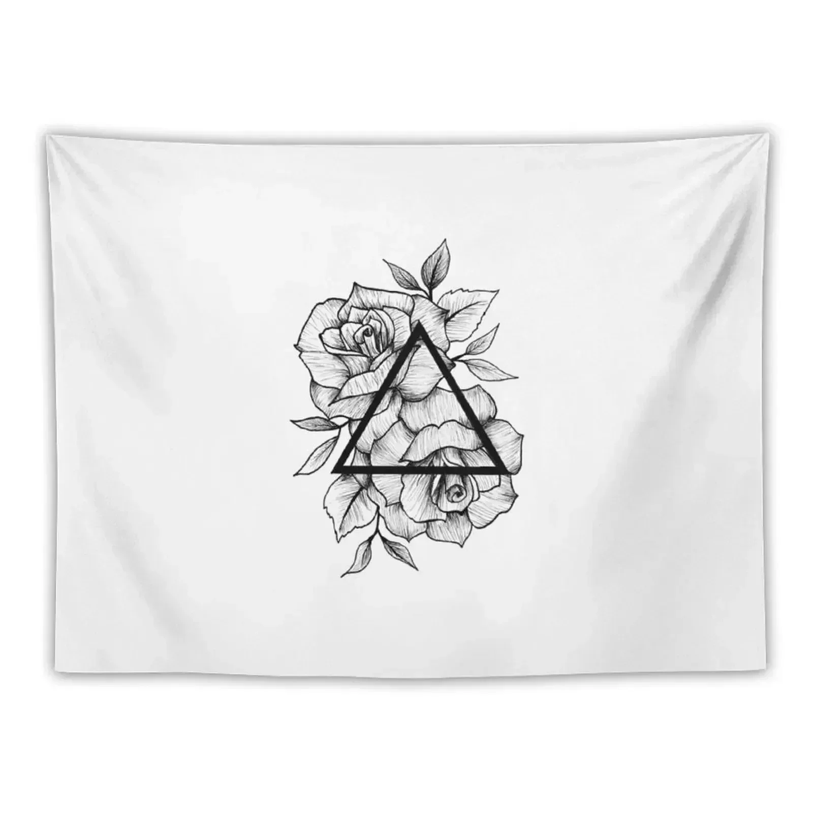 

Geometric Roses Tapestry Anime Decor Aesthetic Room Decorations Tapestry