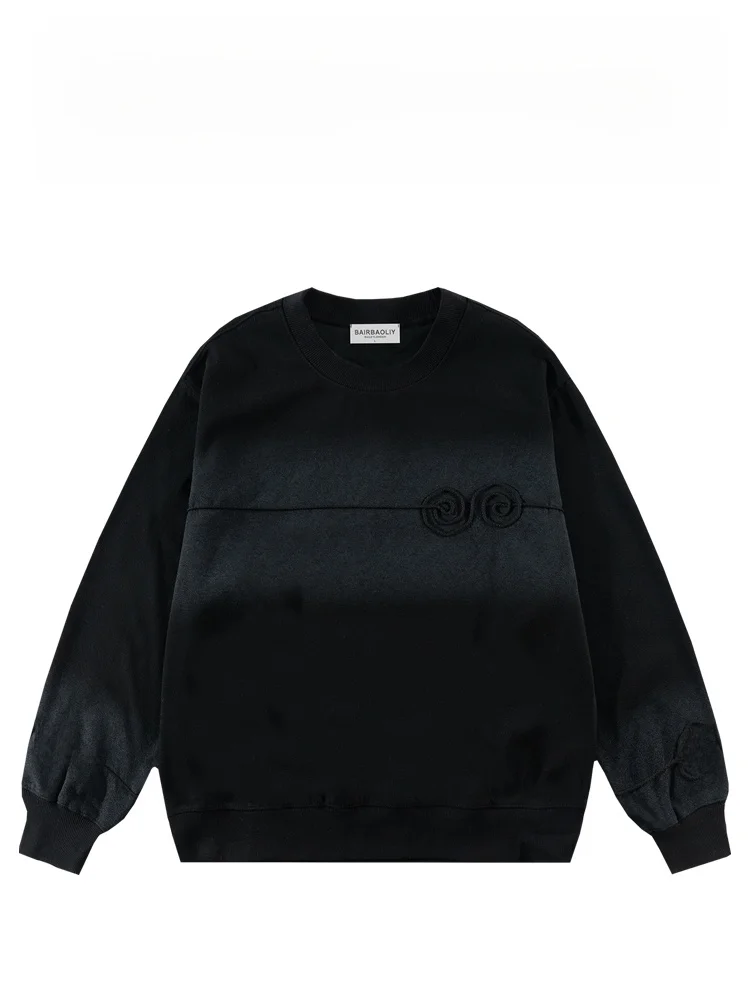 

BAIRBAOLIY adient Faion Sweatirt ex Casual Comfortable Cotton Polyester Long Sve Hoodie for Autumn Winter