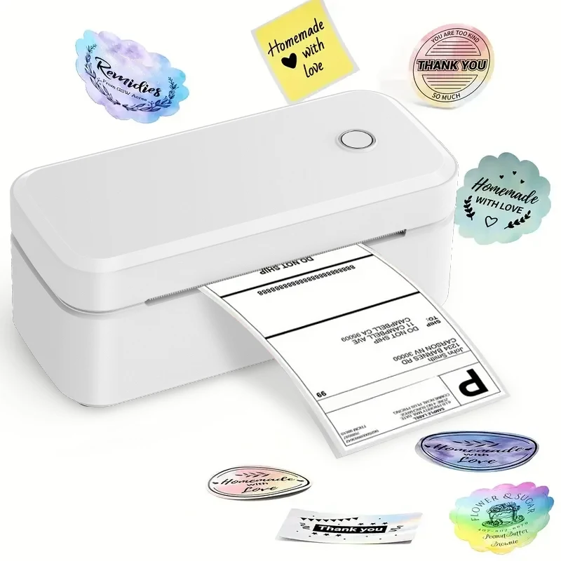 

MarkLife X4 Wireless Label Printer Portable Thermal Paper Printer with USB-C No Ink Needed for Office Home Small Business Use