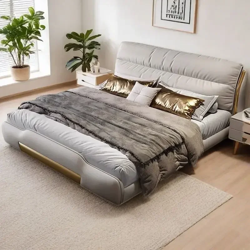 Muebles de dormitorio: Cama de lujo tamaño King 180x200, cama para mascotas, cómoda para bebé, cama doble para 1 persona, marcos de cama King, cama Murphy