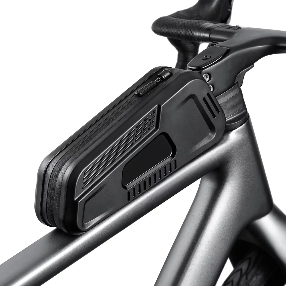 AliExpress NEWBOLER Waterproof Gravel Bike Bag Bike Top Tube Bag With Screws TPU Cycling Frame Bag For Road MTB Gravel Bike