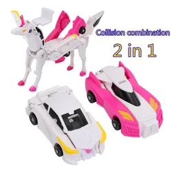 Hello Carbot Unicorn Mirinae Prime Series Body Robot Kit Toys modelli 2 In 1 One Step Model deformata Car Toy per Boy Girl Gift