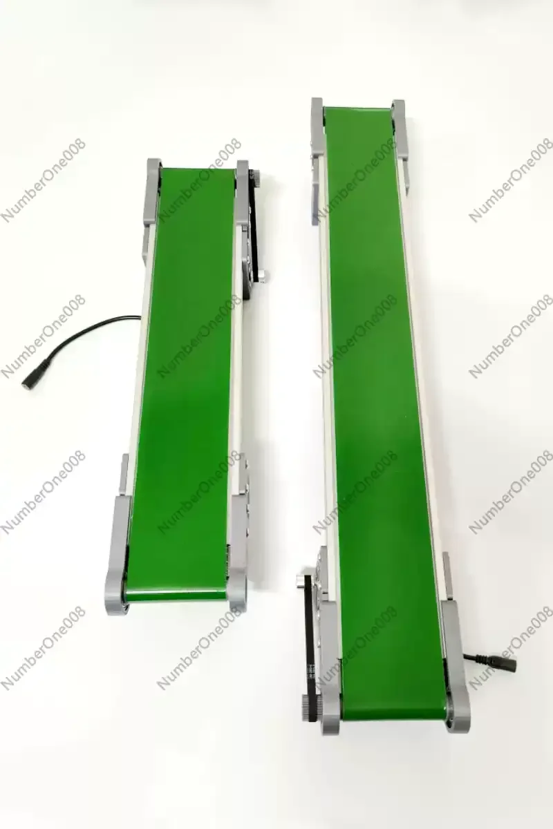 

Custmized 130*10cm Desktop Production Line Conveyor Belt 116RPM Conveyor Belt Speed Adjustable Assembly Line Electric Conveyor
