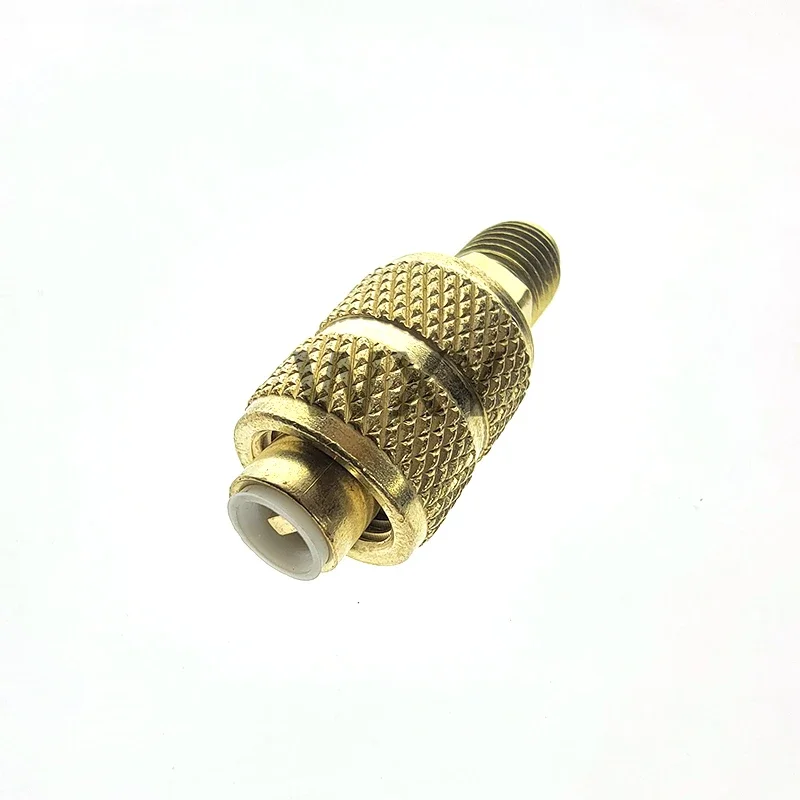 2Pcs Air Conditioning Adapter Male 5/16" SAE Female 1/4" SAE For R410 R32 Adapter Air Conditioning Repair Fluoride