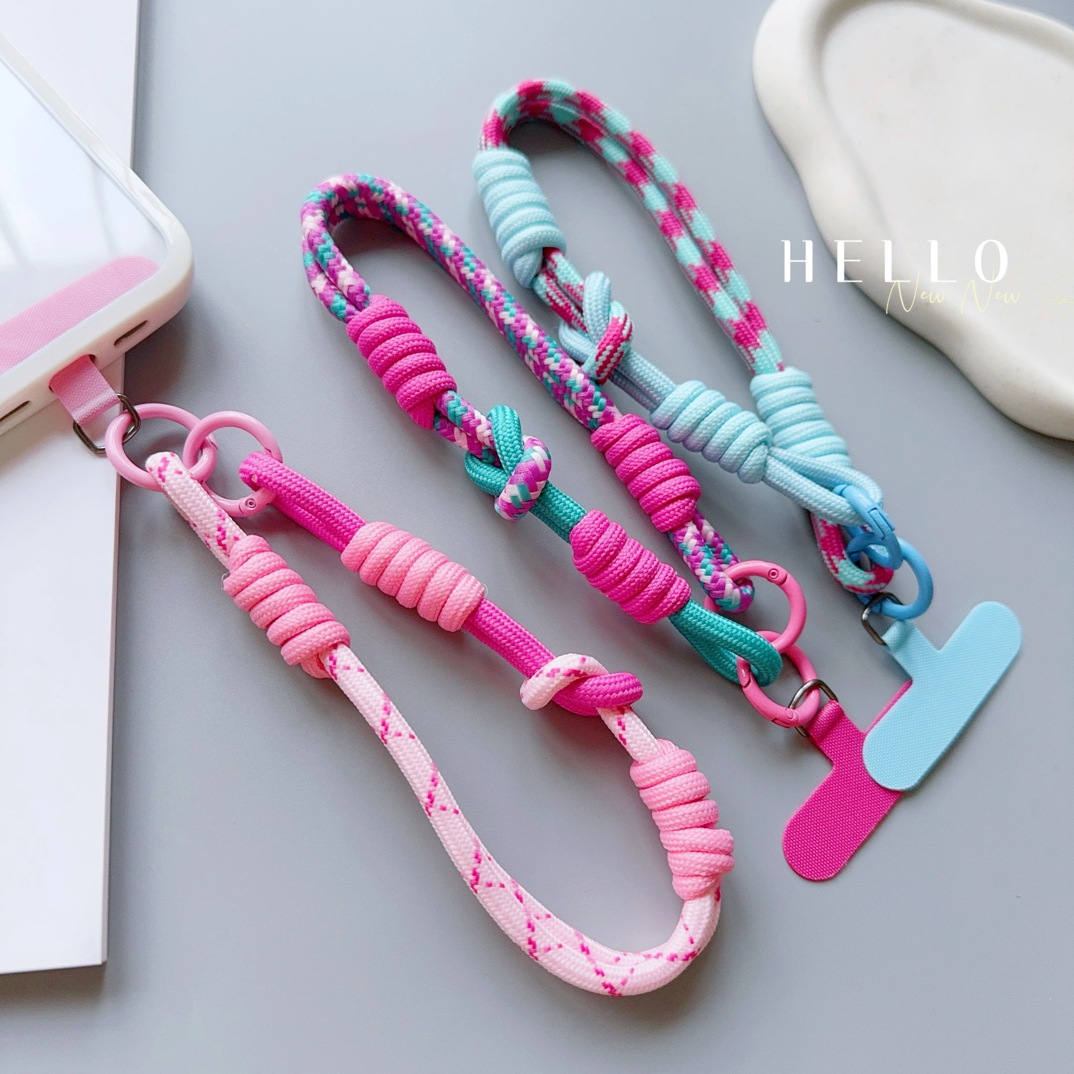 Simple Wrist Lanyards Anti-Breakage, Prevent Fall And Anti-Lost Universal Mobile Phone Case Lanyards