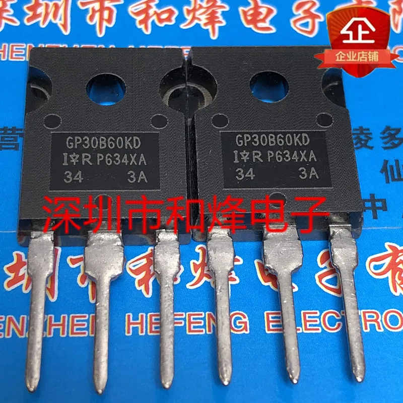 5PCS-10PCS GP30B60KD IRGP30B60KD TO-247 600V 30A NEW AND ORIGINAL ON STOCK