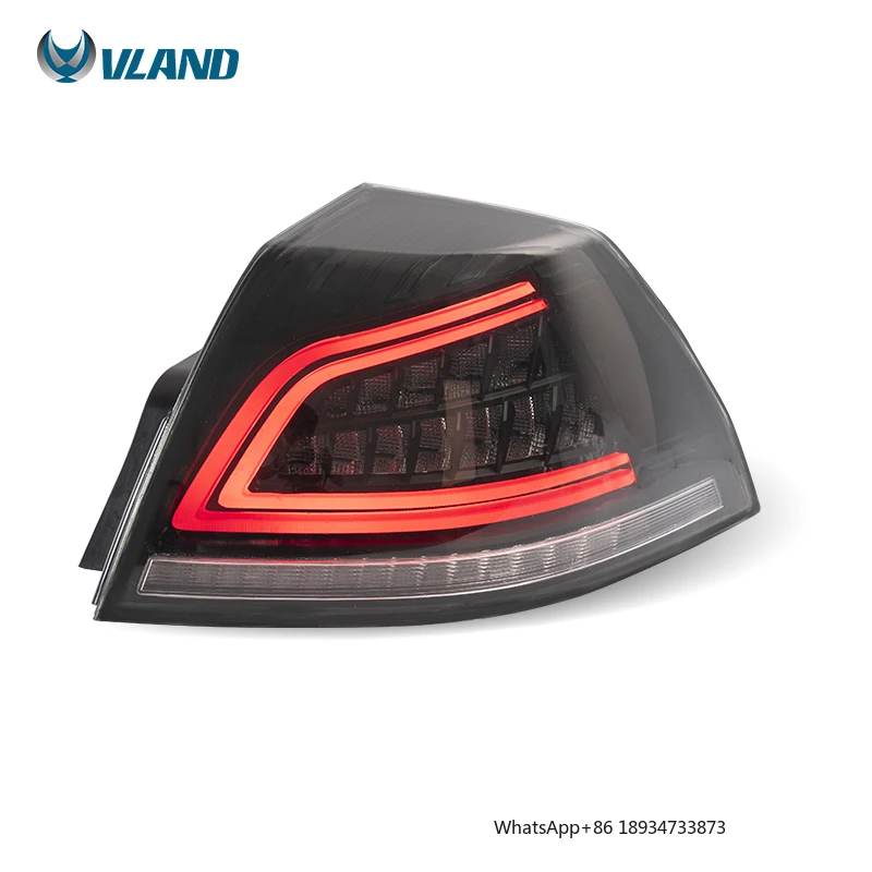 VLAND كامل LED الضوء الخلفي مع 2006-2012 2013 الذيل ضوء متتابعة بدوره إشارة الخلفية الذيل مصباح ل هولدن كومودور كاليس VE S1 #2