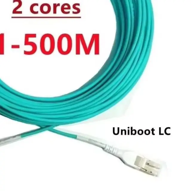 

2 cores optical Patch Cord OM4 Uniboot-LC Armored 1-500M MM 120m 100m 50m 150m 200m 2C ftth jumper 2 fibers LC-LC multimode