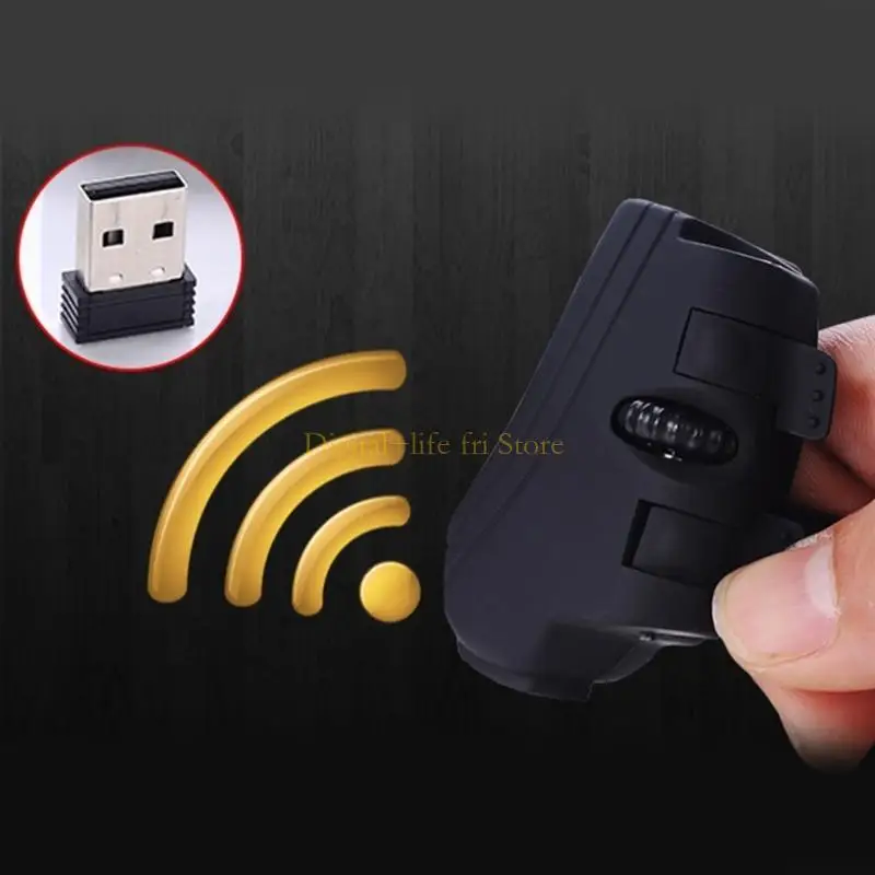 

E06D Портативные пальцы мыши комфортно и эффективно для рабочих станций Plug & Play