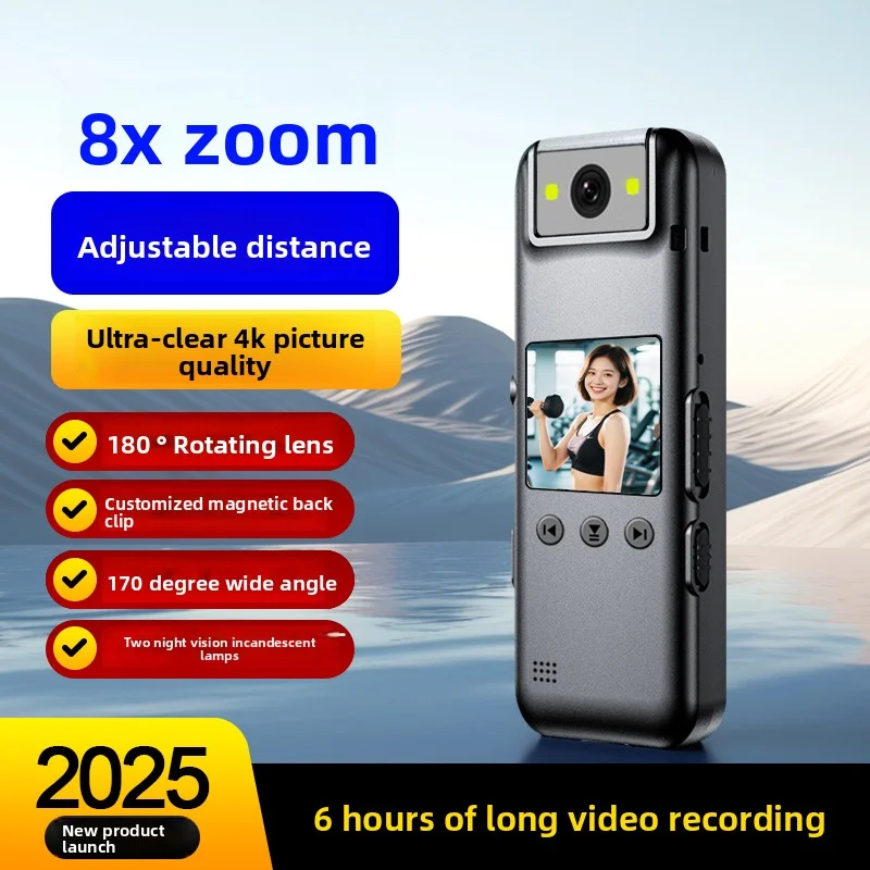 

Профессиональная микро-камера, портативная запись аудио и видео, запись правоохранительных органов, Запись Мини-видео, скрытая камера, пауковая камера