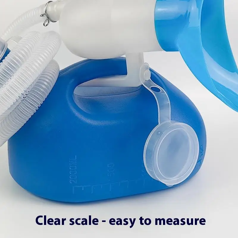 

1PC 2000ML Portable Plastic Urinal Pee Bottle For Men And Women Spill Proof Potty For Home Camping Car Travel