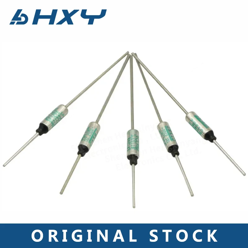 hxy/5PCS SF129E SEFUSE Cutoffs Thermal Fuse 133 Celsius 133 Degree 10A 250V For arduino Board Module