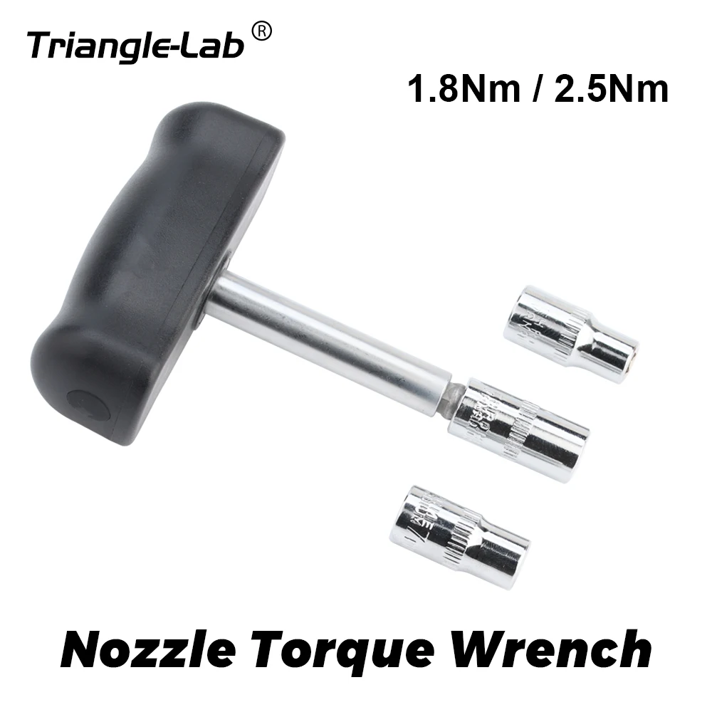 R trianglelab Preset Torque Wrench 1.8N Safe and fast HEX SOCKET TORQUE WRENCH -7MM 8MM for 3D Printer Nozzle V6 volcano MK8