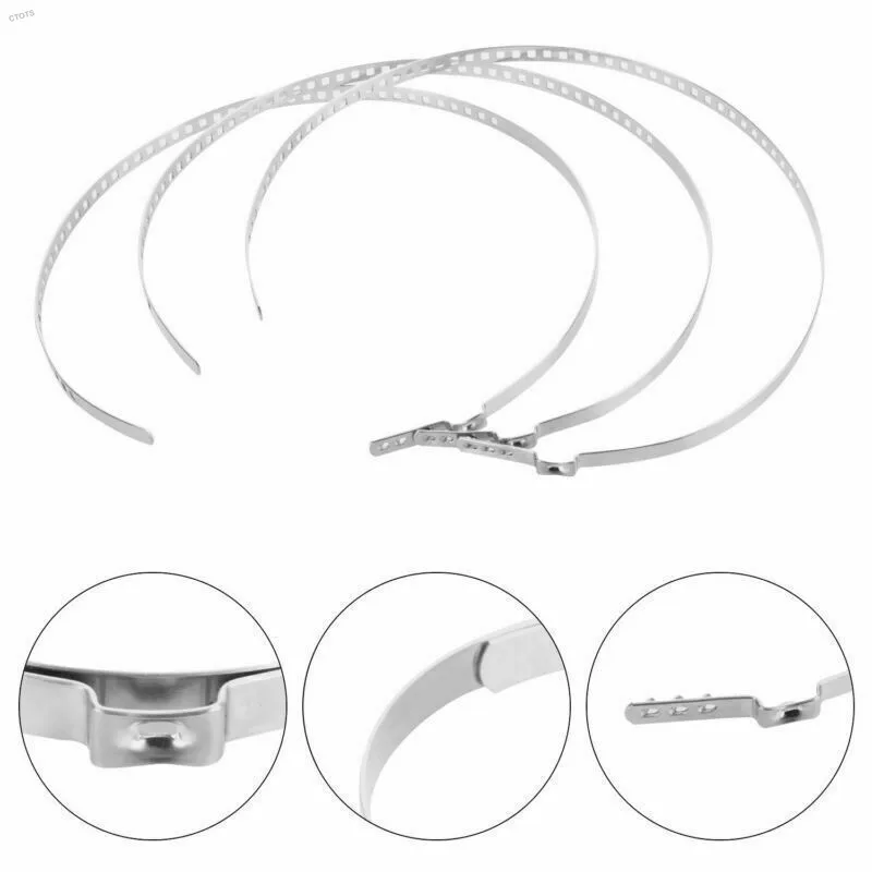 Abrazadera de arranque CV para coche, 24 Uds., ajustable, de acero inoxidable ​ Kit de abrazadera de arranque de junta CV de eje Clip de junta de eje de transmisión 25-50 mm 50-120 mm