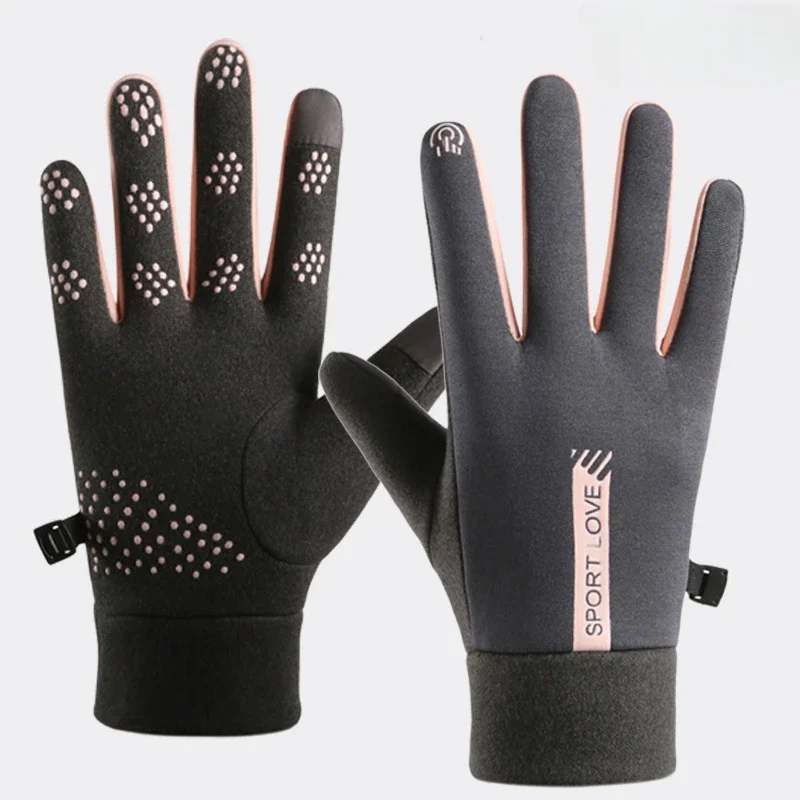 Gants d'hiver imperméables pour hommes et femmes, écran tactile, coupe-vent, sport, pêche, conduite, moto, ski, chauds, cyclisme