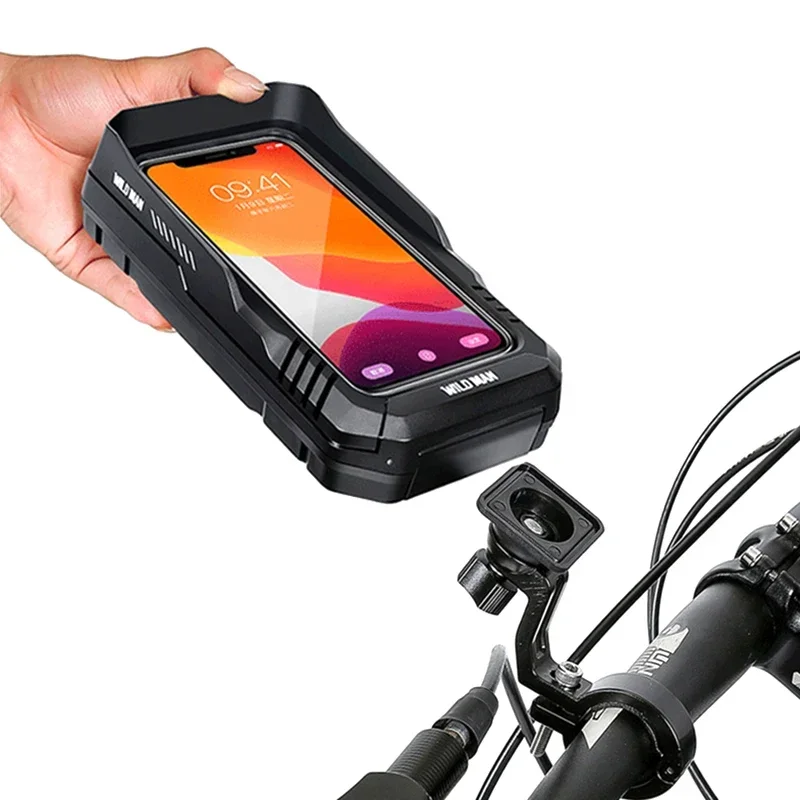 AliExpress 360 ° Rotatable Bicycle Handlebar Bag Rainproof Quick Release Bike Bag Touch Screen Bag 7.0inch