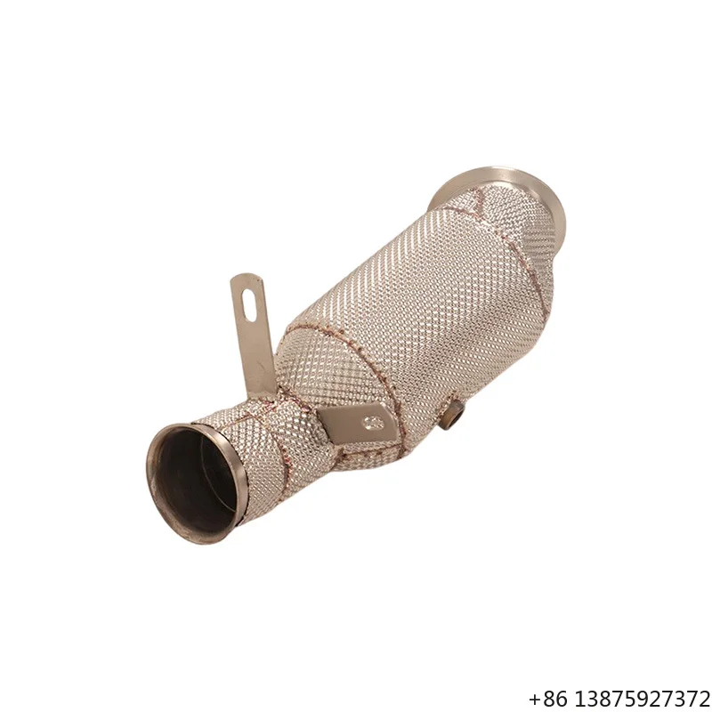 

High-performance for M2 N55 3.0T Turbo Interface Large Ball Head Front Section M2 Exhaust Downpipe