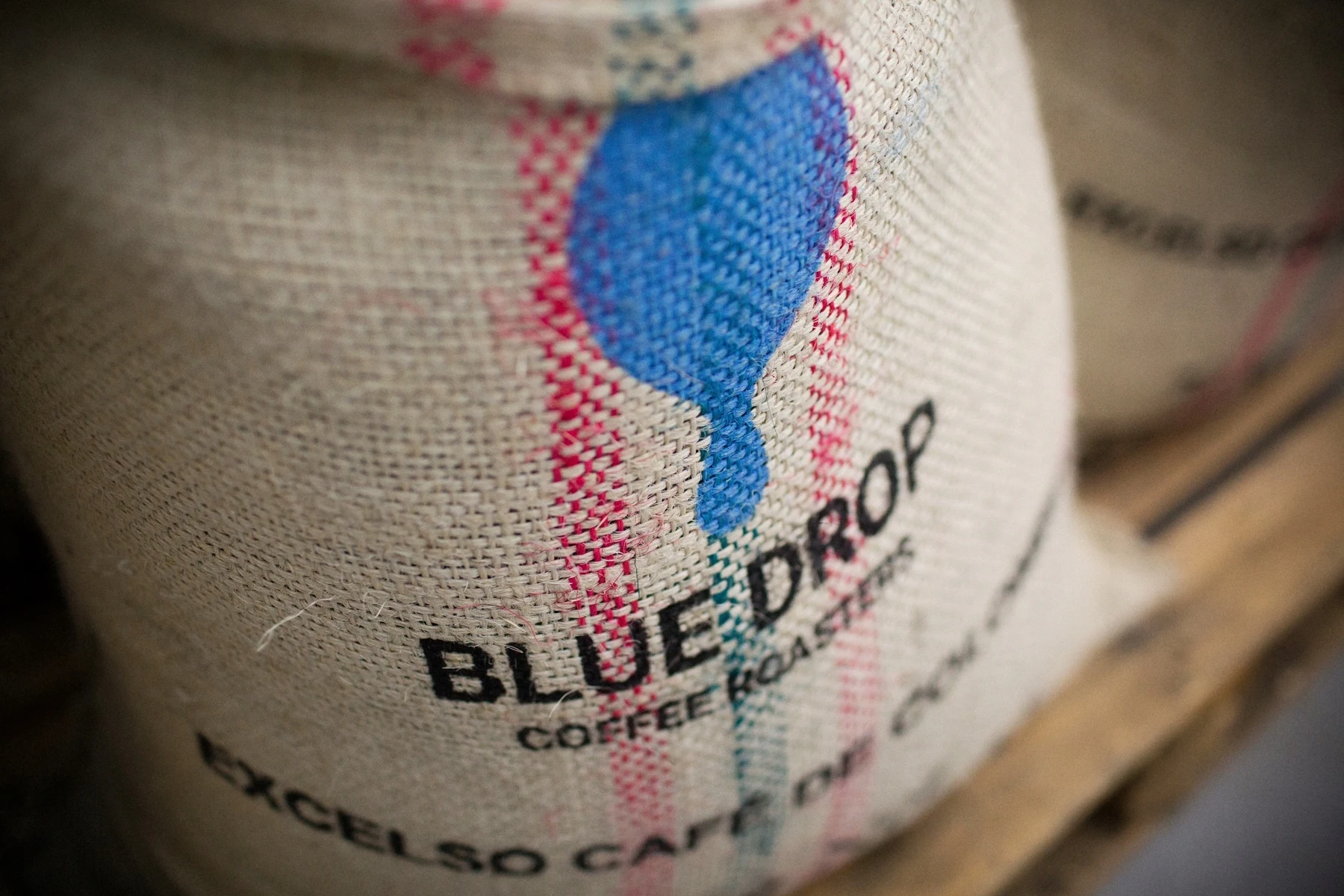 برازيلي-قهوة بقطرة زرقاء ، برازيلي محمصة طازجة أرابيكا ، 2 × 1 كجم