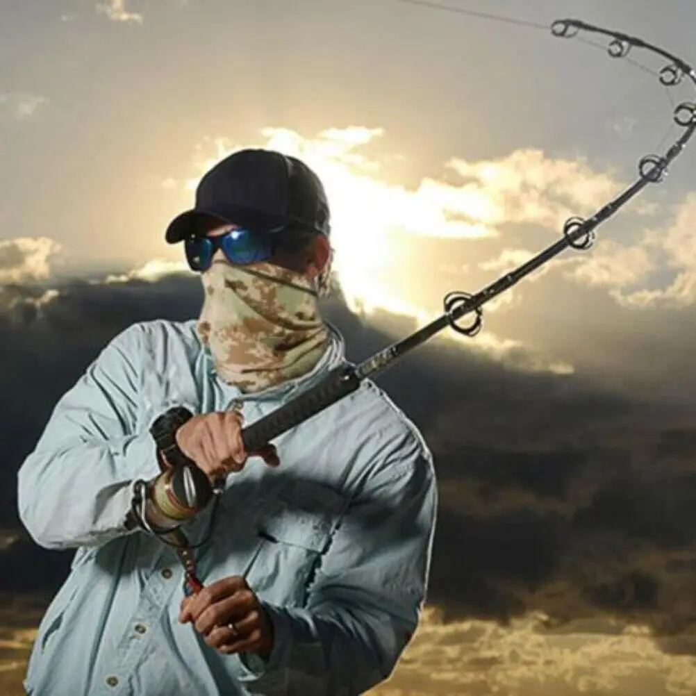 Masque facial tactique Protection UV cache-cou Bandana militaire cyclisme Hking chasse Tube écharpe moto tête capuche hommes femmes