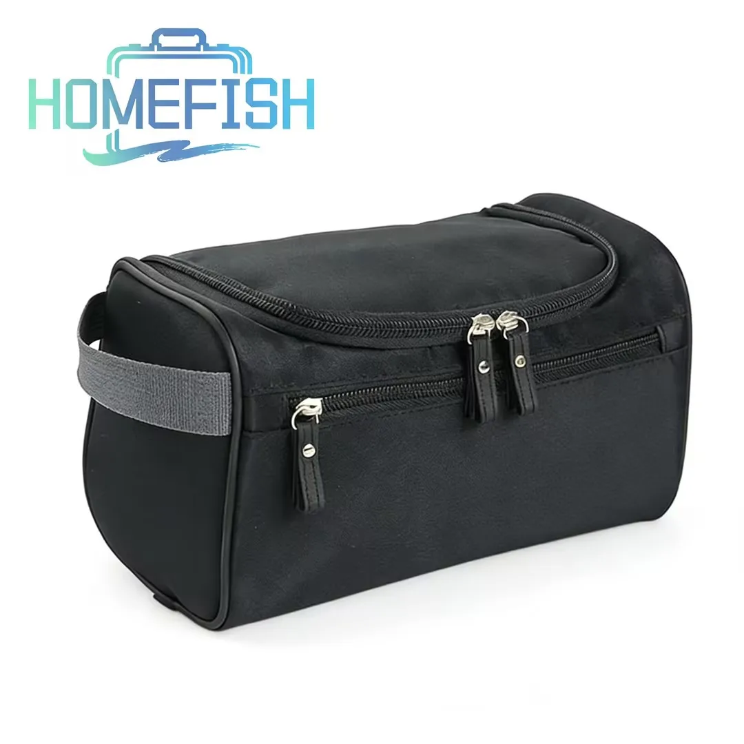 HOMEFISH Outdoor Business Trip Men's Portable Travel Toiletry Bag Set, Large-Capacity Cosmetic Bag, Organizer Bag, Bath Bag