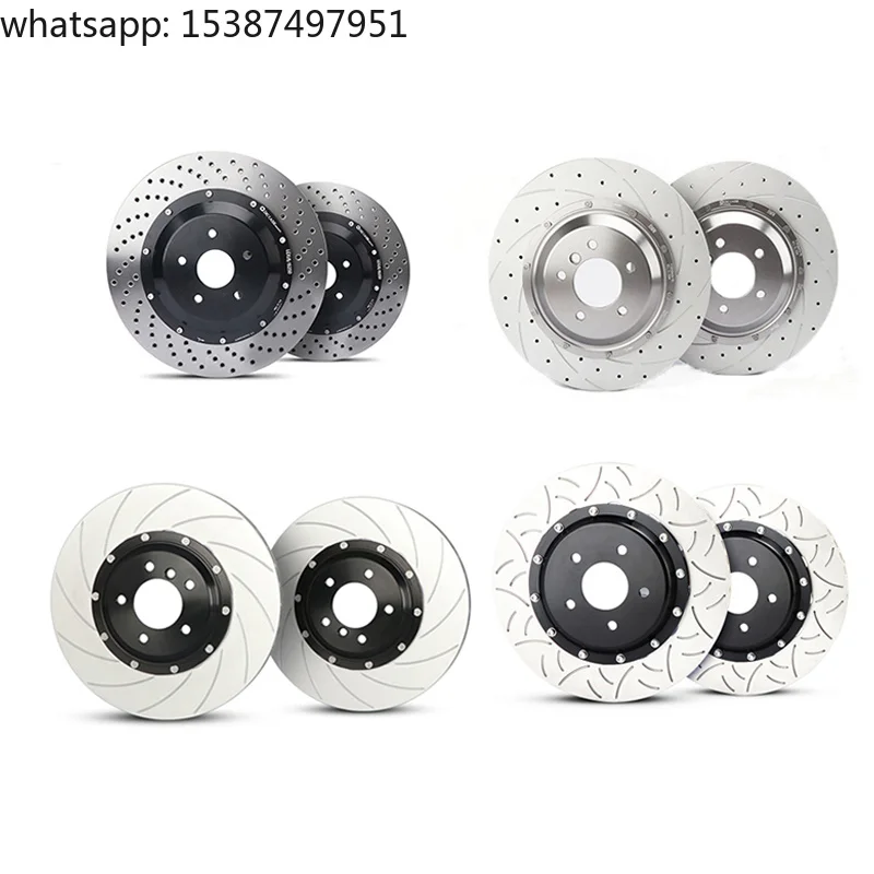For Factory Auto Brake Disc 355mm 380mm 405mm Slot and Drilled Line /J Pattern/ Dragon Brake Discs