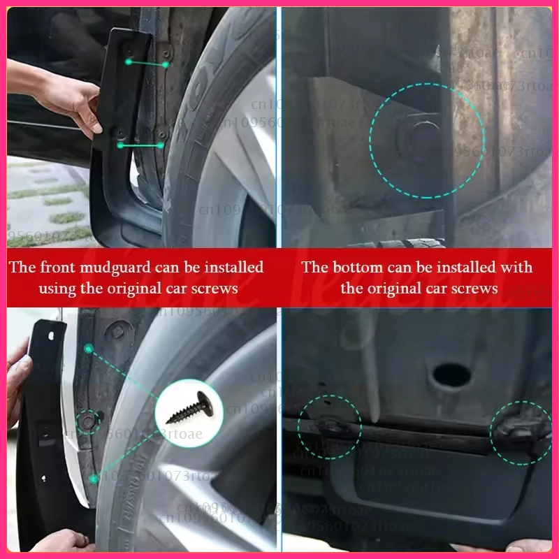 Błotnik do FIAT Ottimo Sport 2014-2018 2015 2016 2017 Osłona Przeciwbłotna Chlapacze Akcesoria Samochodowe